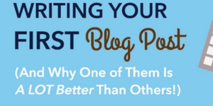 writing your first blog post